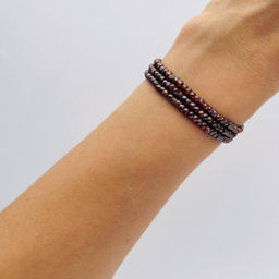 Бусины для украшений из иск. Циркона под гранат