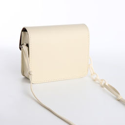 Сумка женская-мессенджер, цвет бежевый 17*14*6 см - Nazamok фото 5