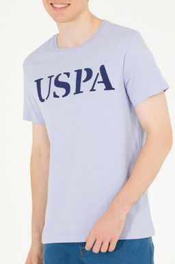 Мужская синяя футболка с круглым вырезом Basic - U.s. polo assn фото 18