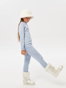 Beli Lastikli Basic K?z ?ocuk Uzun Tayt - Waikiki фото 2