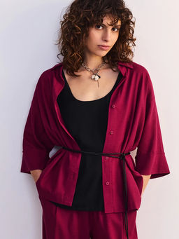 Льняная блуза свободного кроя / Zarina