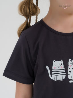 Костюм Лайт фуме-котейки на сером ПК - Sovalina фото 24