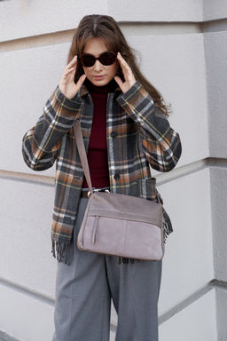 Серо-коричневый кросс-боди S.Lavia  фото 10