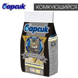 Барсик комкующийся наполнитель Антибактериальный 4,54л 92014