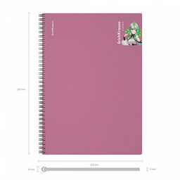 Цена за 1 шт. Тетрадь общая с пластиковой обложкой на спирали ErichKrause Manga розовый, А4, 80 листов, клетка  фото 4