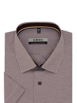 Сорочка мужская короткий рукав GREG 514/209/7474/1p  фото 3