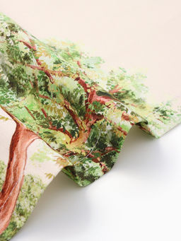 Дорожка пасхальная на стол Этель. Кроличья ферма, 40?149 см, 100% хлопок, саржа 190 г/м?, белая