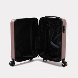 Чемодан малый 20, кодовый замок, цвет розовое золото - Simaland фото 9