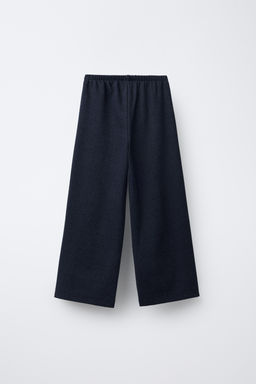 JACQUARD WIDE-LEG TROUSERS - Zara фото 2