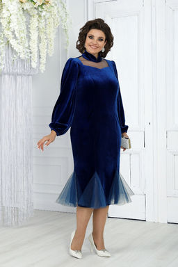 Платье Ninele 7431-Р темно-синий - Mira fashion фото 571