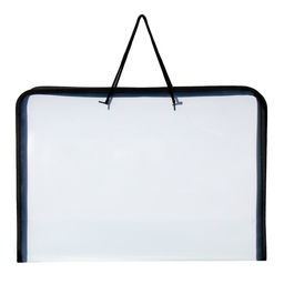 Папка для чертежей и рисунков А3, 460 х 320 х 25 мм, с ручками, пластиковая, молния вокруг, Офис - Calligrata фото 2