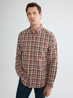 Regular Fit Ekose Erkek G?mlek