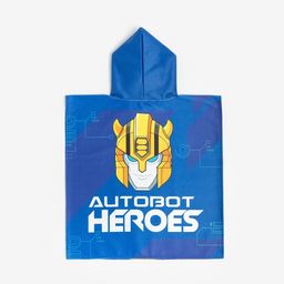 Полотенце-пончо детское махровое Bumblebee Transformers 60х120 см, 50% хл., 50% полиэстер - Hasbro фото 7