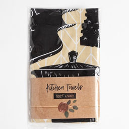 Набор кухонных полотенец Кофе, 35х60см-2шт, 100% хл - Доляна фото 5