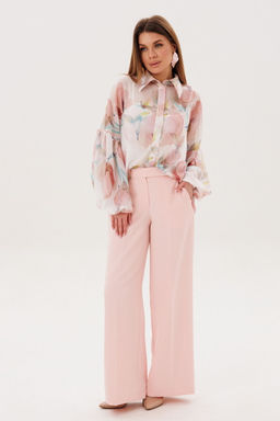 Блуза AmberA 1142 пудра