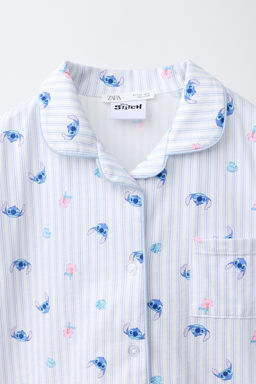 6-14 A?OS/ PIJAMA CAMISERO LILO & STITCH  DISNEY / Crudo - Zara фото 6