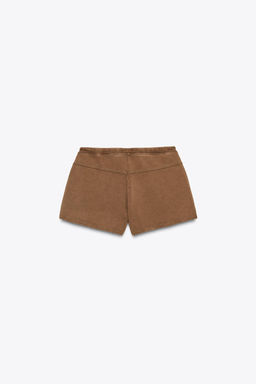 STONEWASHED SHORTS WITH STUDS - Zara фото 11