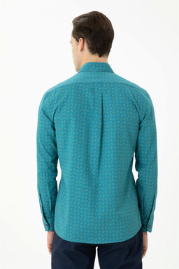 Мужская рубашка Petrol с длинным рукавом - U.s. polo assn фото 5