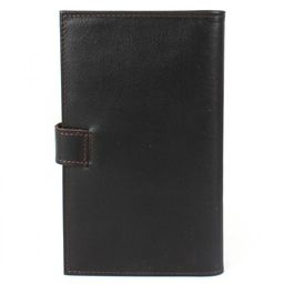 Визитница Croco-В-204 (с хляст, 3х рядная 72 карты) натуральная кожа коричневый тем орфей (207) 205835  фото 2