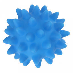 Игрушка для собаки Мяч шип д6см, с пищалкой, ПВХ, с шипами, цвета микс (ярко-оранжевый, зеленый, синий)? Пэт тойс (Pet toys) (Китай)  фото 3