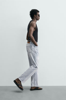 JEANS STRAIGHT ANKLE FIT / Azul cielo - Zara фото 7