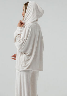 Костюм ПРЕМИУМ  велюр, молочный - Knitka wear фото 6