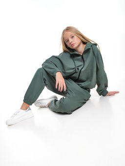 Комплект спортивный для девочки 22-7648 графит - Mini maxi фото 19