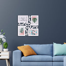 Фоторамка коллаж 36,5х36 см / 103-1 /уп 36/ 4 фото - Галеонтрейд фото 2