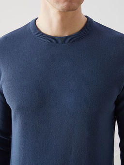 Bisiklet Yaka Erkek Triko Kazak