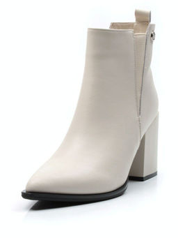 01-PCG267-2 LT.BEIGE Ботинки демисезонные женские (натуральная кожа, байка) - Фабричный китай фото 7