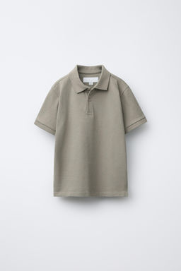 POLO B?SICO PIQU? / Marr?n / Topo
