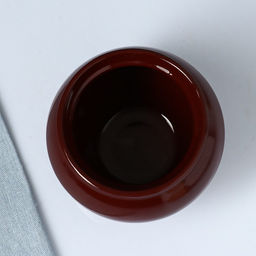 Горшок для запекания Псковский гончар «Стандарт», 500 мл, без крышки, керамика, коричневый