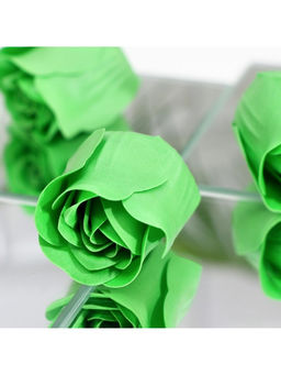 Мыльные розочки, зелёные, набор 3 шт. - Simaland фото 6