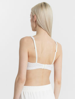 Бюстгальтер женский мягкий сумрачно-белый с листочками - Mark formelle фото 6