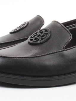 03-DLG13-1 BLACK Лоферы женские (натуральная кожа)