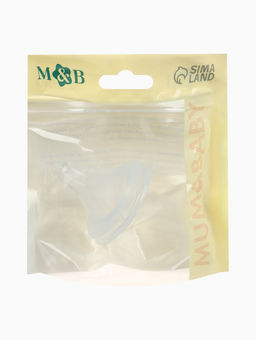 Цена за 2 шт. Соска на бутылочку, антиколиковая, 3+, Mum Effect, широкое горло