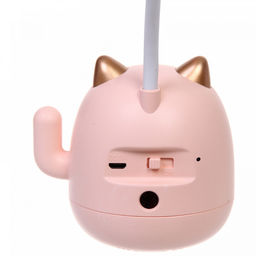 Цена за 2 шт. Настольная лампа "Sweet - Котёнок" 9*22.5 см LED, USB 3w 5v, Розовый