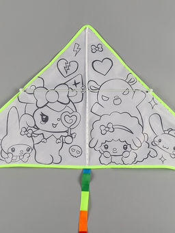 Воздушный змей - раскраска Кролик и друзья, 80 см, 6 фломастеров - Funny toys фото 7