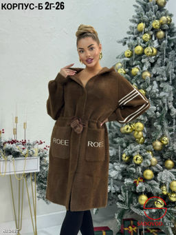 Пальто женское с капюшоном - Bruno фото 6