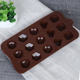 Форма силикон. для льда и конфет 15 ячеек 21*10,3*1,4/1,3см арт HL-152,153 (725976, 725977)