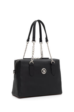 Женская черная сумка через плечо Неожиданная скидка в корзине