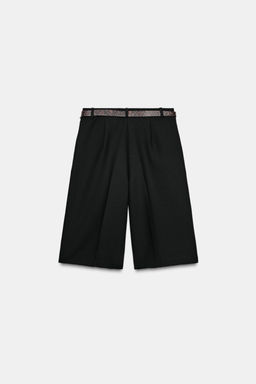 LONG BERMUDA SHORTS WITH BELT - Zara фото 7