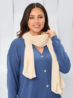 Палантин жен. виск+шелк 70х180 MR80SCRF-03 - Maxroses фото 5