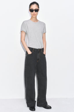 ZW COLLECTION BAGGY MID-WAIST JEANS - Zara фото 15