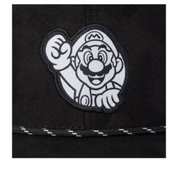Бейсболка CAPSLAB арт. CL/SMB2/1/PCS/NIG Super Mario Mario (черный) фото 3