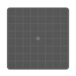 Стол квадратный "Атлант" 800мм (графит) М8860