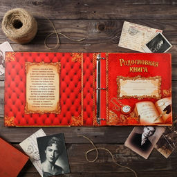 Родословная книга «Семейные традиции», 58 листов, 30 х 30 см