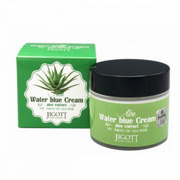 Jigott Крем для лица восстанавливающий с экстрактом алоэ вера / Water Blue Cream Aloe, 70 мл
