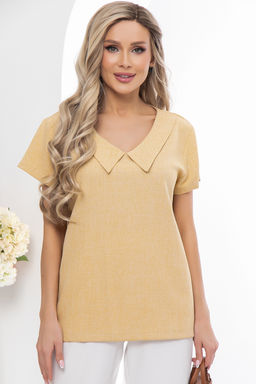 Блуза Алина (желтая) Б5804 - Lt collection фото 6