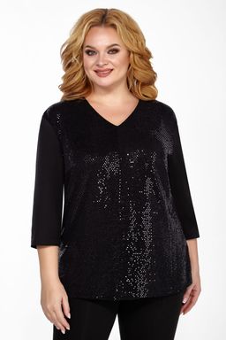 Костюм Элль стиль 2112 черный  фото 2